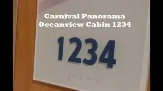 Carnival Panorama Oceanview Cabin 1234  - December 2025