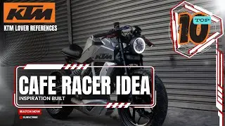 CAFE RACER IDEA KTM BASED! Inspiration custom motorcycle| #caferacer #caferacerstyle #ktm #duke #rc