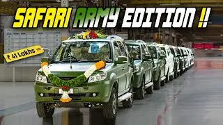 Why Indian Army chose Tata Safari over Mahindra Scorpio !! | Tata Safari Storme Army Edition