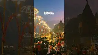 Banaras - not a city , a feeling ❤️🌸✨#banaras #varanasi #kashi #gangaaarti