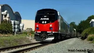 Amtrak 130 And 161 On Bypass Test Train