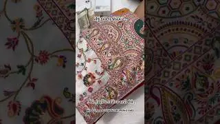 Pashmina silk saree