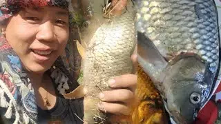 Last day in my village  #Fishing#family#Getogeter
