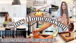 SLOW HOMEMAKING 2023 :: Cleaning Motivation, DIY Project, Recipes, Slow Living & Mindset Chats