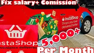 InstaShop Fix+Comission Salary 5.000+ all Info in this Video Best Pakage🚙