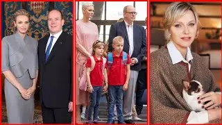 Princess Gabriella of  Monaco 💖💖💖and Princess St&eacute;phanie of of Monaco attend the Monaco