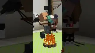 JUNGS vs M&Auml;DCHEN - IM KINDERGARTEN ARBEITEN | Minecraft #SHORTS