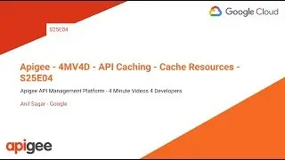 Apigee - 4MV4D - API Caching - Cache Resources - S25E04