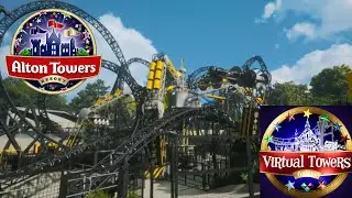 The Smiler Off Ride | Alton Towers | Virtual Towers Online