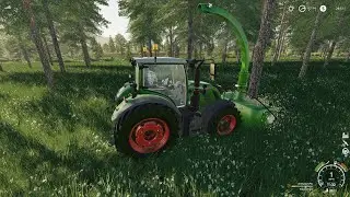 FS 19 Rustic Acres * Ep. 4 * Selling Woodchips, Clearing Trees off Field 4