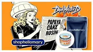 🔥 Обзор THCA-розина со вкусом папайи 🍰💨 | Холоднозатвердевший живой розин от ShopHelloMary 🔥