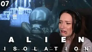 The NEST?! 😩 | Alien Isolation - Part 7 | Let's Play (HARD MODE)
