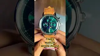 TIMEX MARLIN GREEN ROUND DIAL QUARTZ ANALOG MEN WATCH TW2W51000UJ