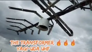 The Transformer YAGI-UDA UHF Antenna in Action