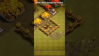 Miners DOMINATING Clash of Clans! ⚡🔥 Must-Watch Attack! || COC Fireborn #shorts #coc #clashofclans