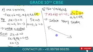 Class 10 Maths | Pair of Linear Equations in Two Variables | Simple Explanation