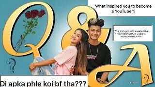 VISHAL KO KOI DIKKAT NAHI HAI MERE BOYFRIEND SE || * QNA * || AAYU VLOGS