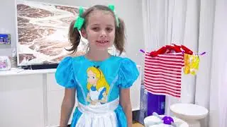 Катя и её приключения с уборкой в доме