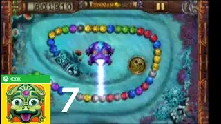 Zuma's Revenge! - Gameplay Part 7 - Exploring The Entire Sea & Boss With Shield Again