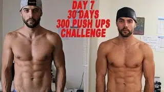 30 Days 300 Push Ups Challenge - Day #7 Week 1 - Does Overtraining Exist?