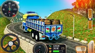 Truck driving Truck driving  Gaming with khatarnak road ! OMG 😰😳😳😳😳