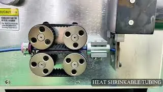 JCW-C04 BELT | Double Blade Version Silicone Fiberglass Sleeving Cutting Machine