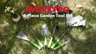 WORKPRO&reg; Tools | 6 PCS Garden Tool Set
