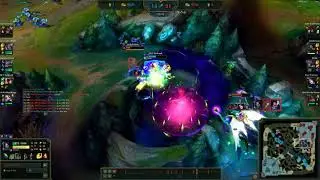 Akali with Hextech RocketBelt+R+E combo!