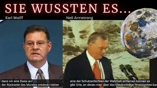 Der Mond - Neil Armstrong & Karl Wolfe wussten von Ausserirdischer Pr&auml;senz. #nasa #moon #apollo11