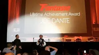 JOE DANTE Receives His Lifetime Achievement Award @ Fantasia Film Festival 2018