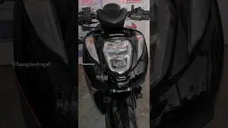 HONDA GENIO 2024 CBS SILVER BLACK #hondagenio #geniocbs #genio2024