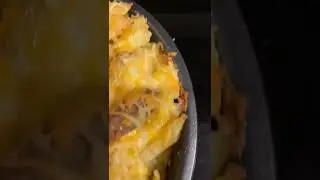 Mac and cheese, with some curry chicken and cornbread.