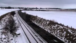 Malcolm Rail 66434 | 4A13 Grangemouth to Aberdeen | Laurencekirk