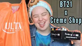 BT21 x Creme Shop Haul & Try On!
