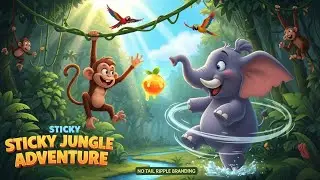 Munki & Trunk&rsquo;s Sticky Jungle Adventure | Jungle Beat 4K Fun