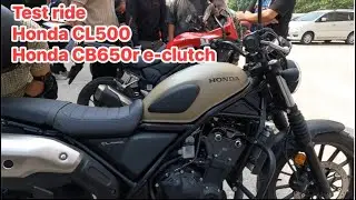 🏍️Honda CL500 c&oacute; lẽ l&agrave; chiếc m&ocirc;t&ocirc; hợp với thể h&igrave;nh m&igrave;nh nhất. Test lu&ocirc;n CB650r e-clutch