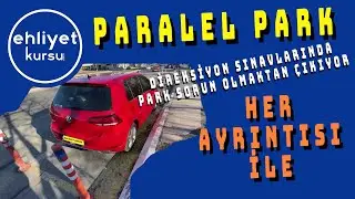 Direksiyon Sınavı | Paralel Park | #ehliyetsınavı #direksiyonsınavı #mtsk #çerkezköy
