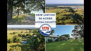 Atoka 50 - Secluded 50-Acre Hobby Farm & Hunting Paradise with Unmatched Security in Atoka County