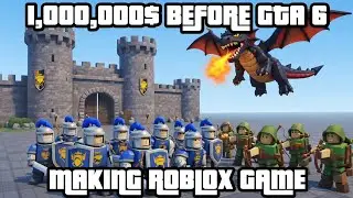 Can I Make $1,000,000 Before GTA 6? | Building My Roblox Game