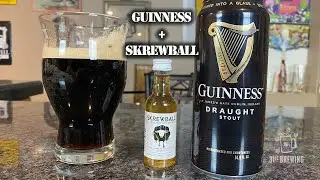 Peanut Butter Stout? Guinness Draught and Skrewball Mix Tasting