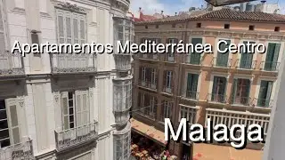 Apartment Mediterranean in the historic center of Malaga Spain.