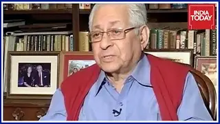 Former Attorney General Soli Sorabjee Speaks To India Today
