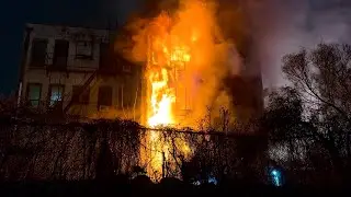 🌟 Операции с использованием пенного пожаротушения F-500 🌟 Пожарная служба Нью-Йорка в Квинсе, 3-й...