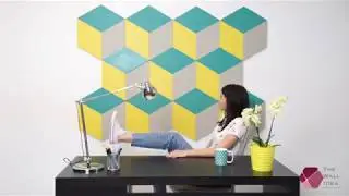 Montaggio pareti decorative The wall idea