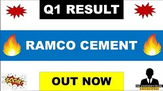 Ramco cement Q1 Results 2024 | ramco cement results | ramco cement | ramco cement share | ramco