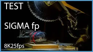 Sigma fp 8K25fps + Laowa 90 2,8 + Pro Mist 1/4 XinNuo Optics + saw's cut line illumination with LED