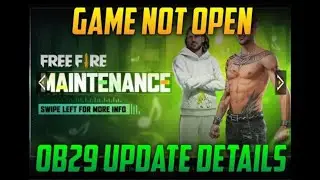 Today Freefire new OB29 update // freefire letest update // freefire OB29 update shorts