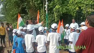 # Independence day# celebration# National flag#  # jayghuntia, tribe trust