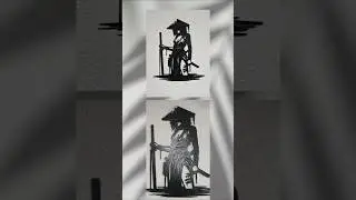 3D Printed Wall Art: Asian Warrior Women