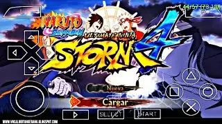 NOVO! [ NARUTO SHIPPUDEN ULTIMATE NINJA STORM 4!] (Mod Naruto impact,PSP)